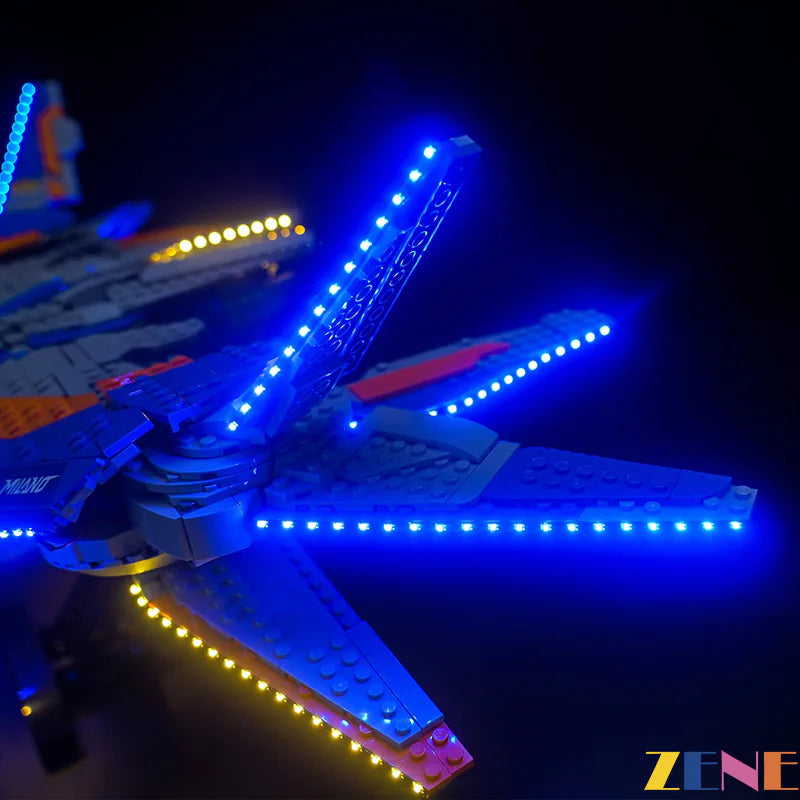 zene bricks Light Kit for LEGO Guardians of the Galaxy The Milano #76286