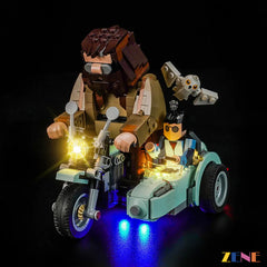 Light Kit for LEGO Hagrid & Harry's Motorcycle Ride #76443