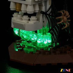 ZENE Bricks Light Kit for LEGO Halloween Skull Candle #40883