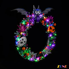 LEGO® Halloween Wreath Light Kit for #40825
