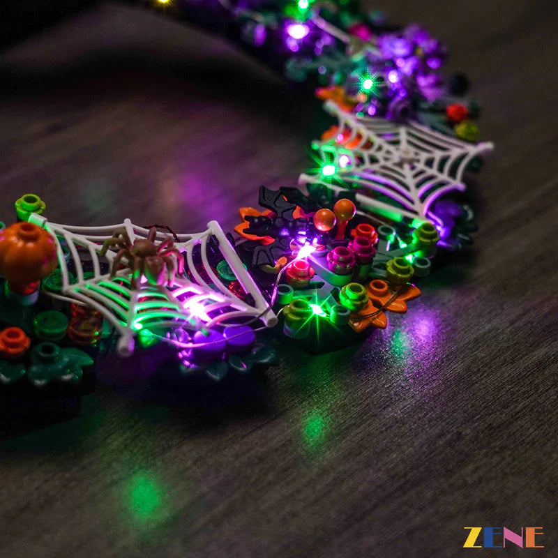 LEGO® Halloween Wreath Light Kit for #40825