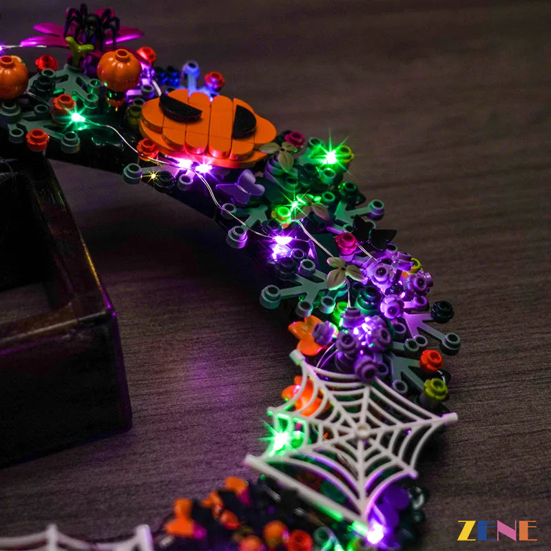 LEGO® Halloween Wreath Light Kit for #40825