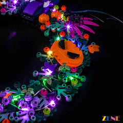 LEGO® Halloween Wreath Light Kit for #40825