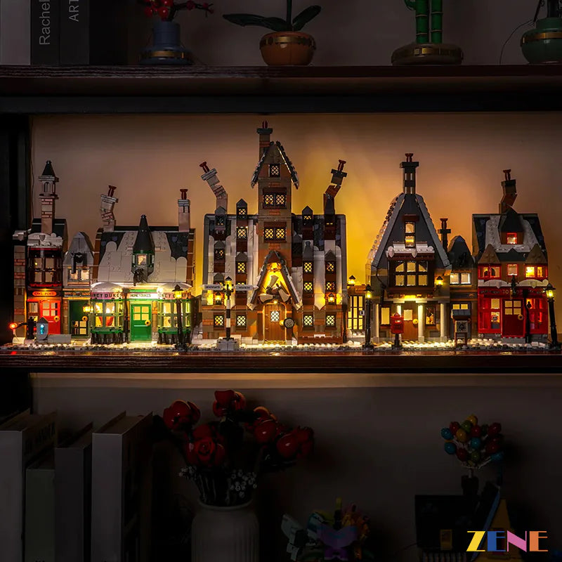 Owl Post cozy interior LEDs - ZENE Bricks Light Kit for LEGO® Hogsmeade Village Collectors' Edition #76457