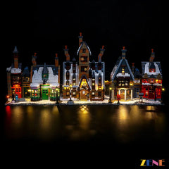 Three Broomsticks pub warm lights - ZENE Bricks Light Kit for LEGO® Hogsmeade Village Collectors' Edition #76457