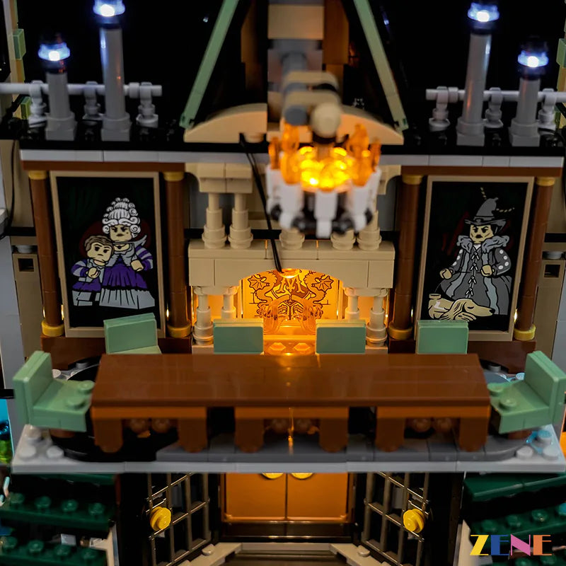 zene bricks Light Kit for LEGO Malfoy Manor #76453 (Harry Potter)
