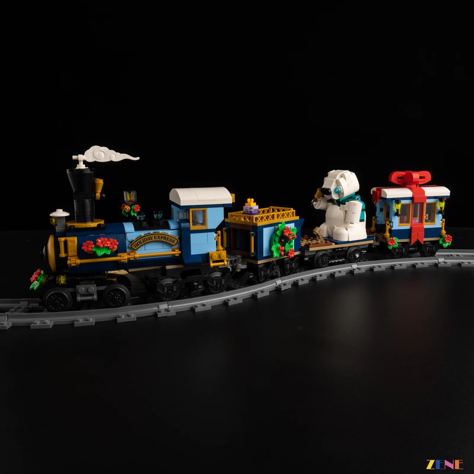holiday express carriages light kit - ZENE Bricks Light Kit for LEGO® Holiday Express Train #10361 Ver.2
