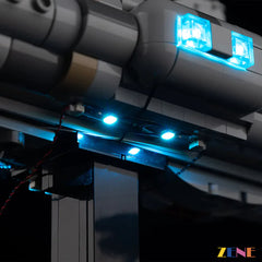 Home One engines bridge and Star Wars fleet glow - ZENE Bricks Light Kit for LEGO® Home One Starcruiser #75405