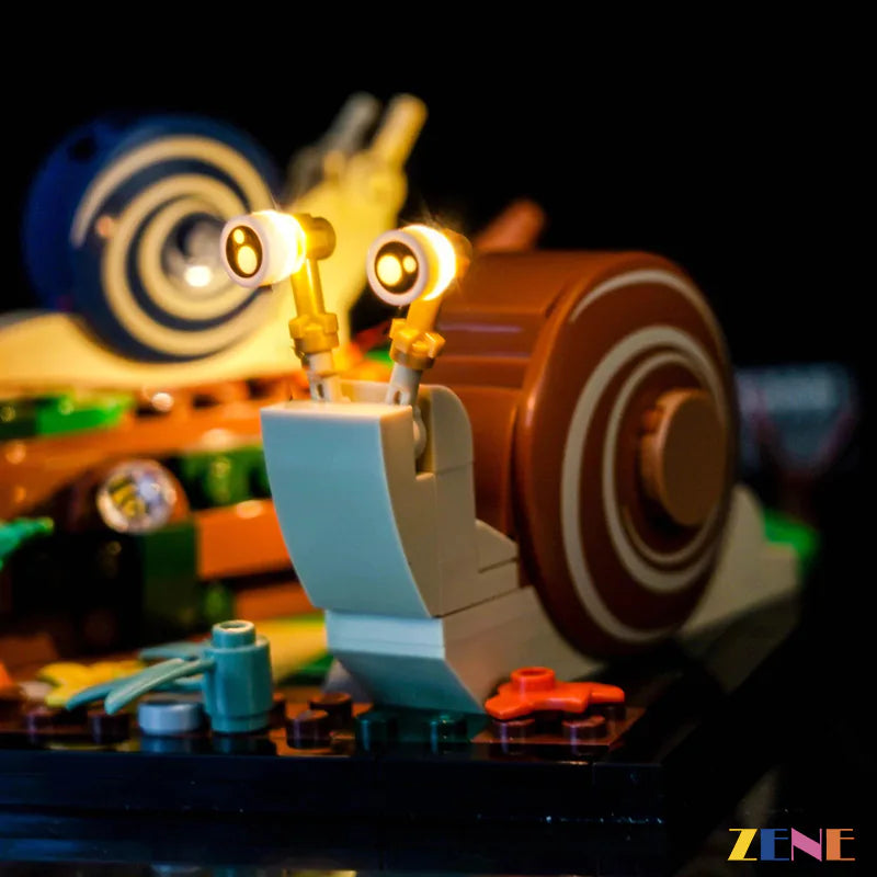 zene bricks Light Kit for LEGO Friendly Snails #40788