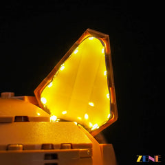 professional feline nighttime showcase - ZENE Bricks Light Kit for LEGO® Ideas Orange Cat #21376