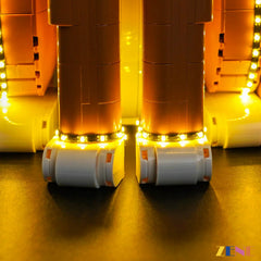 AFOL cat model light upgrade - ZENE Bricks Light Kit for LEGO® Ideas Orange Cat #21376