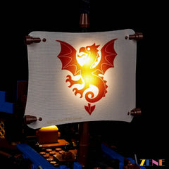 ZENE Bricks Light Kit for LEGO Sea Serpent #40912