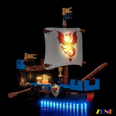 ZENE Bricks Light Kit for LEGO Sea Serpent #40912