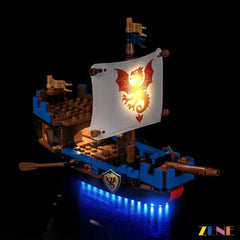 ZENE Bricks Light Kit for LEGO Sea Serpent #40912