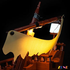 pirate cave dramatic shadow LEDs - ZENE Bricks Light Kit for LEGO® The Goonies #21363
