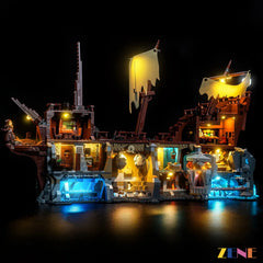 subterranean grotto cool LED glow - ZENE Bricks Light Kit for LEGO® The Goonies #21363