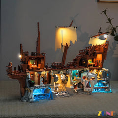 One-Eyed Willy treasure scene illumination - ZENE Bricks Light Kit for LEGO® The Goonies #21363