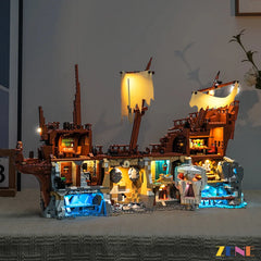 Fratelli hideout warm practical lights - ZENE Bricks Light Kit for LEGO® The Goonies #21363