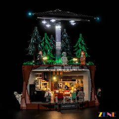 ZENE Bricks Light Kit for LEGO Ideas The X-Files #21369 (White Ver.)
