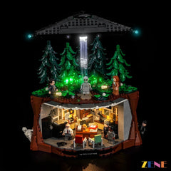 ZENE Bricks Light Kit for LEGO Ideas The X-Files #21369 (White Ver.)