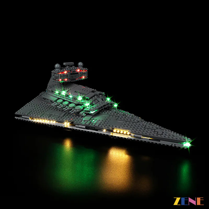 zene bricks Light Kit for LEGO Imperial Star Destroyer #75394 (Ver.2)