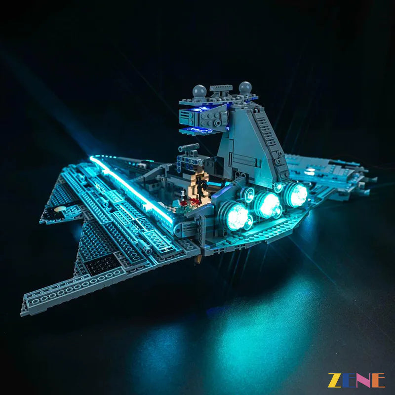 zene bricks Light Kit for LEGO Imperial Star Destroyer #75394