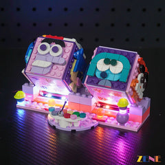 Light Kit for LEGO Inside Out 2 Mood Cubes 43248