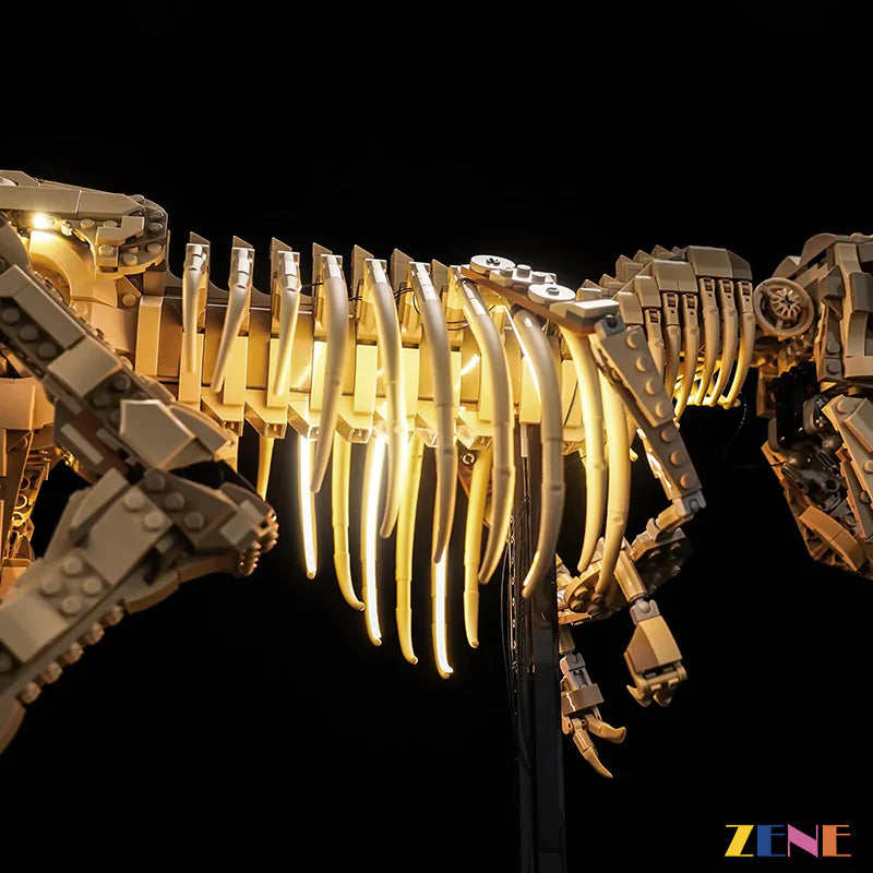 zene bricks Light Kit for LEGO Dinosaur Fossils: Tyrannosaurus rex #76968