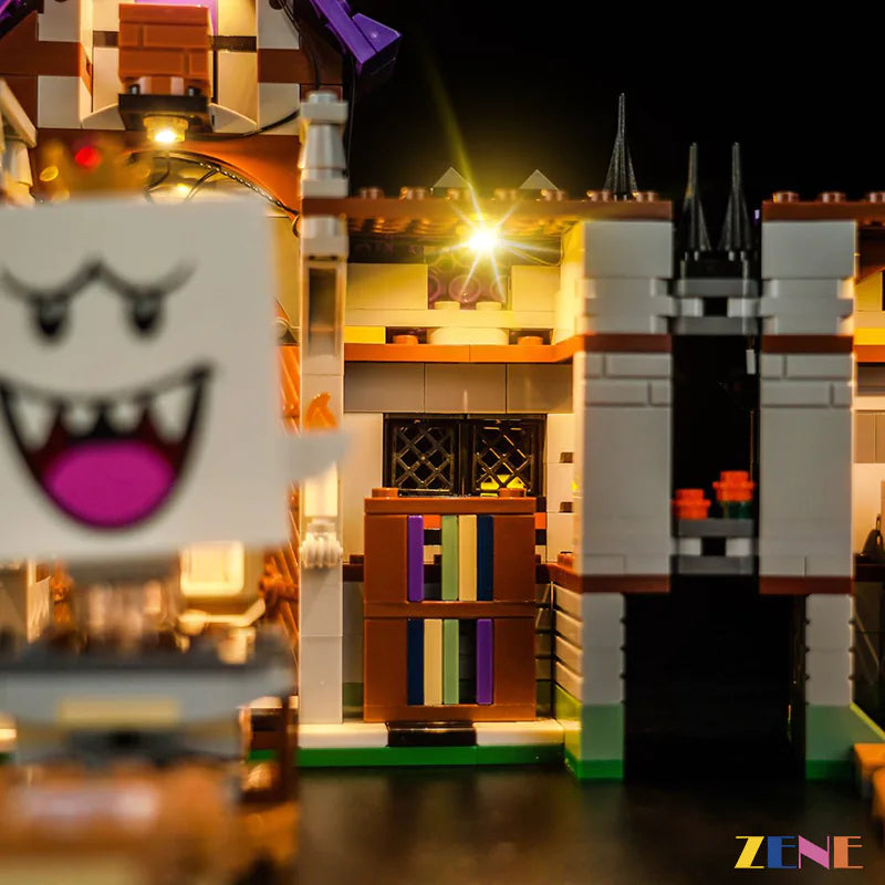 zene bricks Light Kit for LEGO King Boo Haunted Mansion #71436