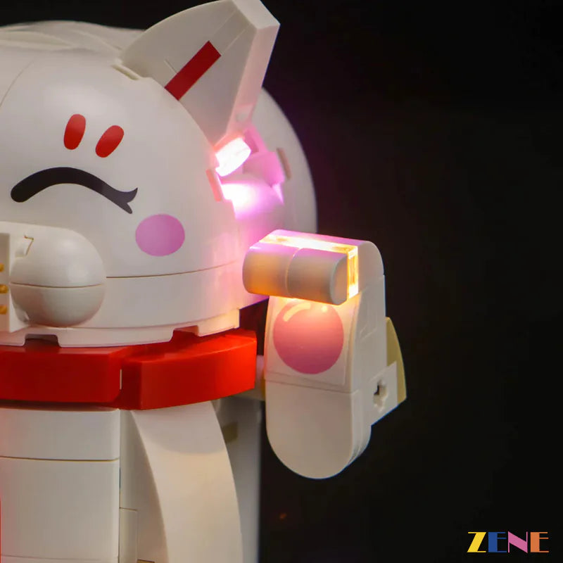 zene bricks Light Kit for LEGO Lucky Cat #40813