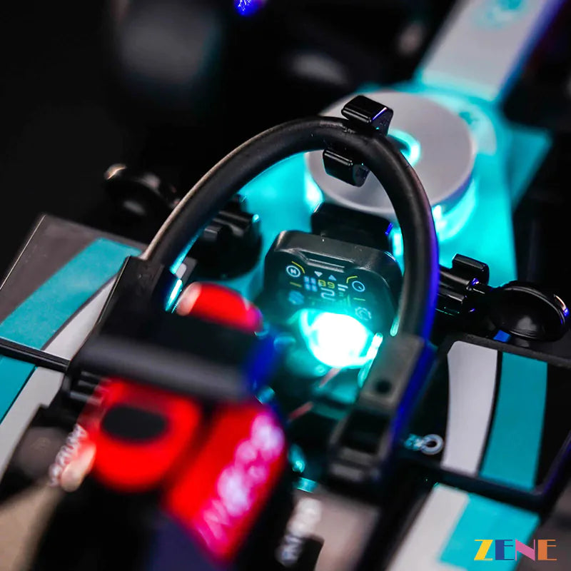 zene bricks Light Kit for LEGO Mercedes-AMG F1 W15 Race Car #77244