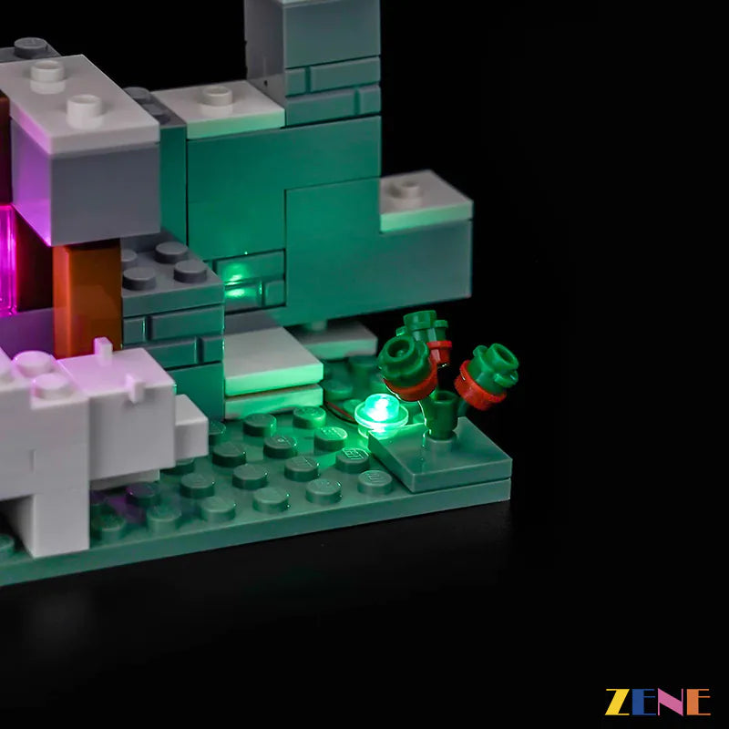 zene bricks Light Kit for LEGO The Pickaxe Mine #21277