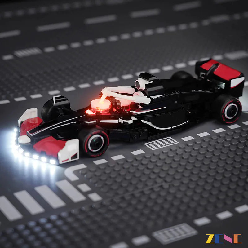 zene bricks Light Kit for LEGO MoneyGram Haas F1 VF-24 Race Car #77250