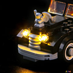 Addams family home warm illumination - ZENE Bricks Light Kit for LEGO® Morticia's Cottage #76786