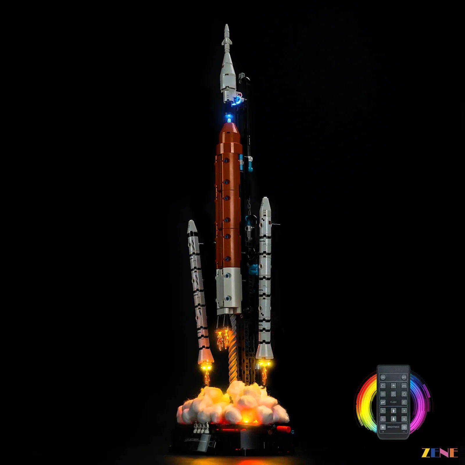 zene bricks LEGO NASA Artemis Space Launch System Rocket Light Kit for #42221