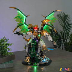 ZENE Bricks Light Kit for LEGO Ultra Dragon Battle #71872