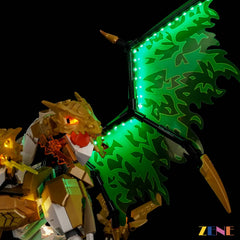 ZENE Bricks Light Kit for LEGO Ultra Dragon Battle #71872