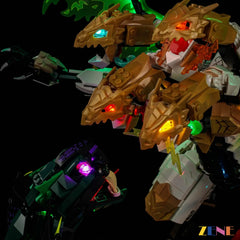 ZENE Bricks Light Kit for LEGO Ultra Dragon Battle #71872
