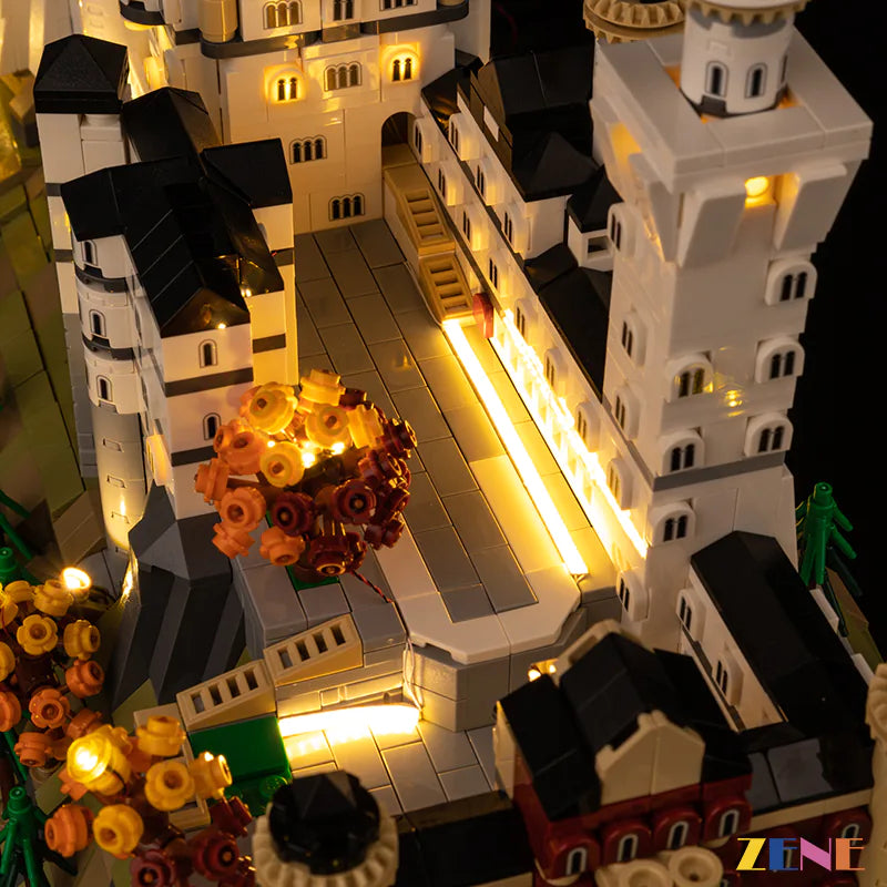 zene bricks Light Kit for Neuschwanstein Castle #21063 (Ver.2)