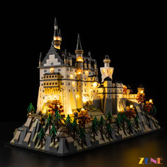 LEGO® Neuschwanstein Castle Light Kit for #21063 (Ver.2)