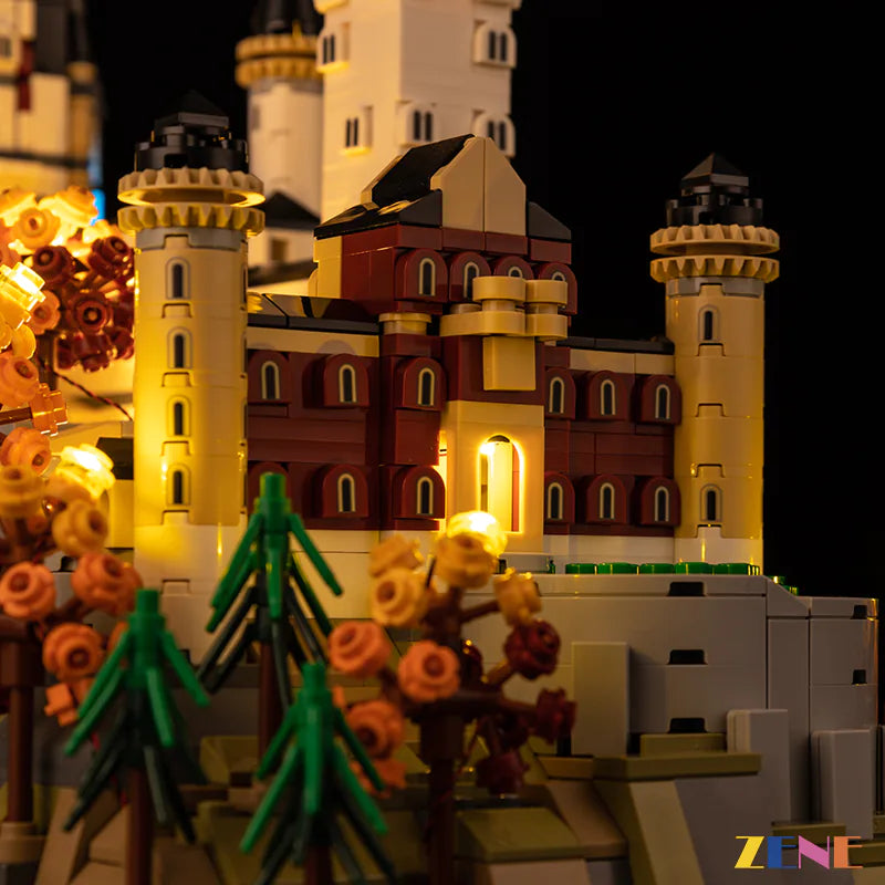 zene bricks Light Kit for Neuschwanstein Castle #21063 (Ver.2)