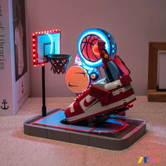 basketball rim circular LED glow - ZENE Bricks Light Kit for LEGO® Nike Dunk Trickshot #43021