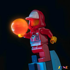 sports display shelf lighting enhancement - ZENE Bricks Light Kit for LEGO® Nike Dunk Trickshot #43021