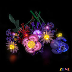 ZENE Bricks Light Kit for LEGO Olivia Rodrigo Flower Bouquet #11507