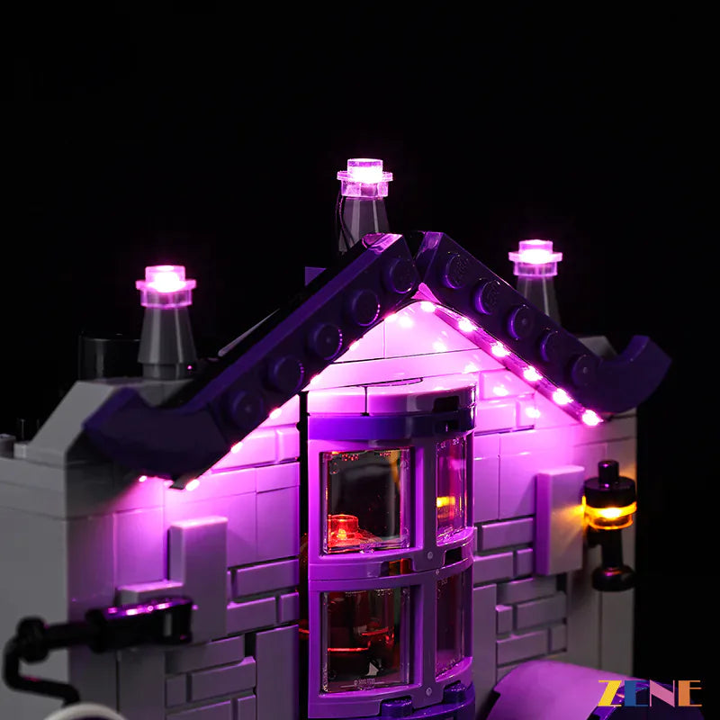 zene bricks Light Kit for LEGO Ollivanders Madam Malkin's Robes #76439