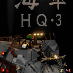 ZENE Bricks Light Kit for LEGO Garp's Marine Battleship #75646