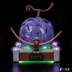ZENE Bricks Light Kit for LEGO Gum-Gum Fruit #75647