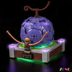 ZENE Bricks Light Kit for LEGO Gum-Gum Fruit #75647
