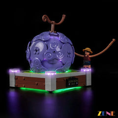 ZENE Bricks Light Kit for LEGO Gum-Gum Fruit #75647