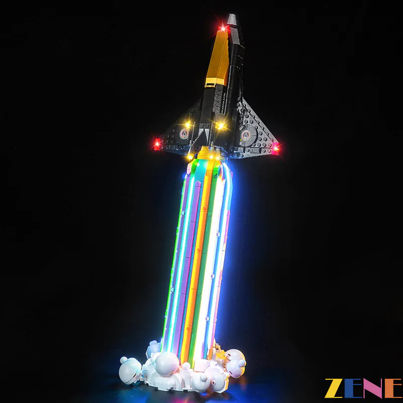 zene bricks Light Kit for LEGO Pharrell Williams Over the Moon #10391